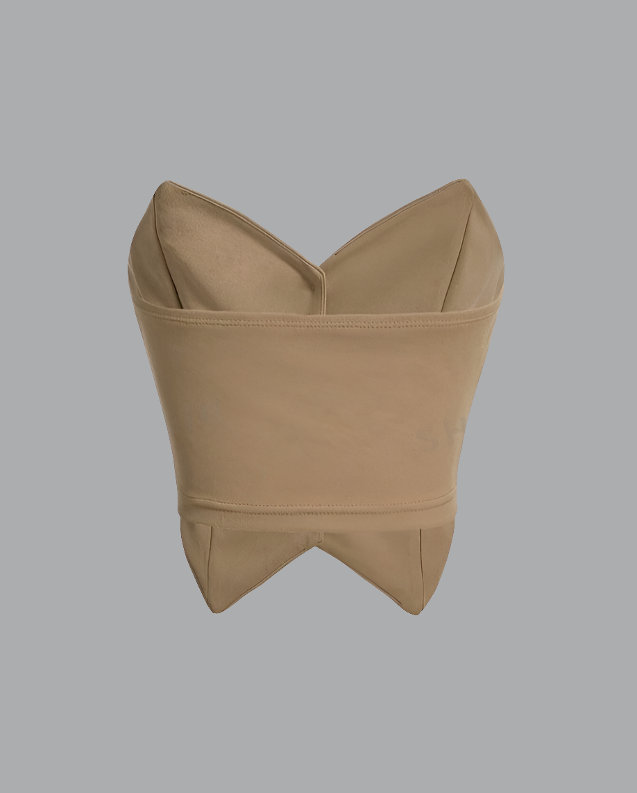 Top Bustier con Botones JA06