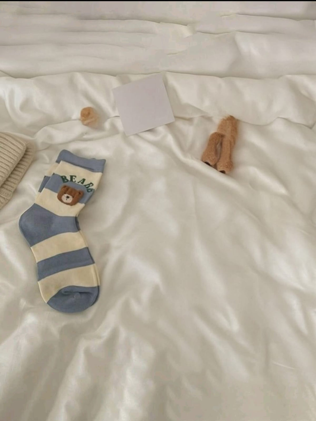 Calcetines con Diseño de Oso unitalla A25FX09