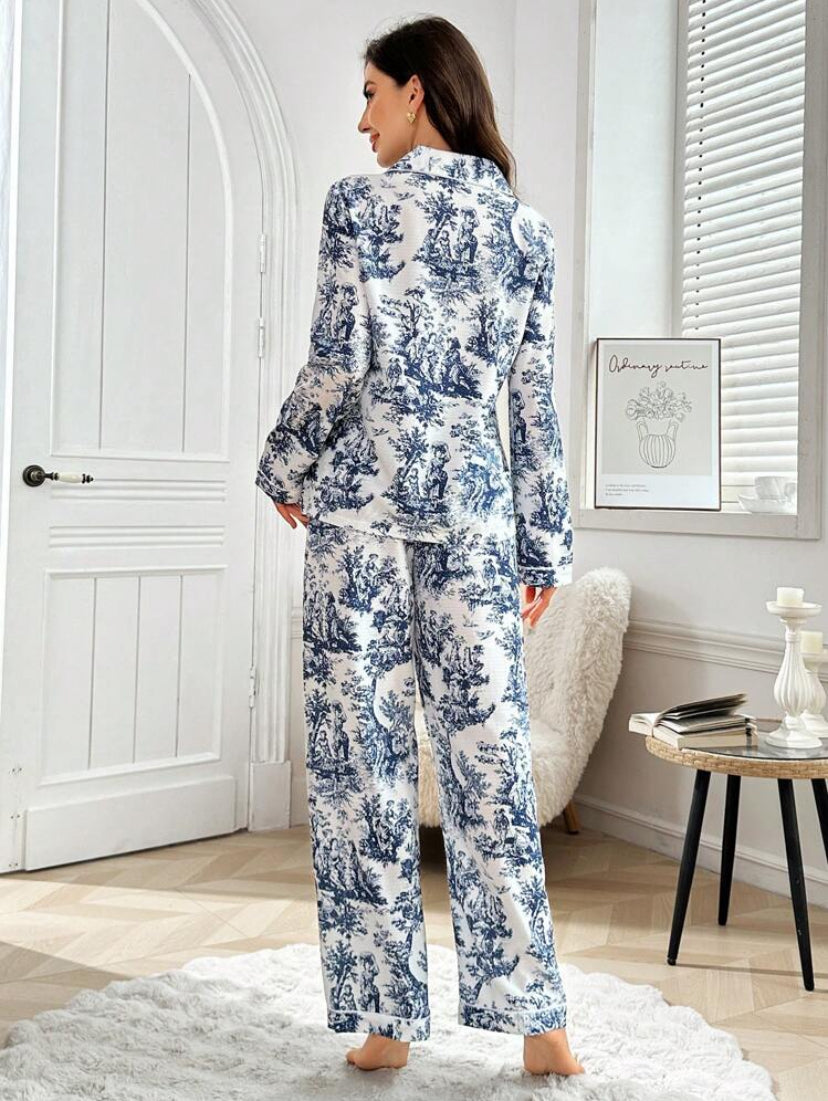 Pijama manga larga J26AG01