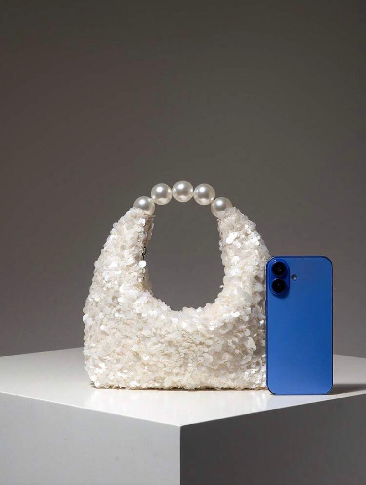 BOLSO PERLA BLANCA