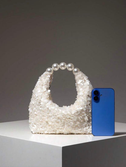 BOLSO PERLA BLANCA