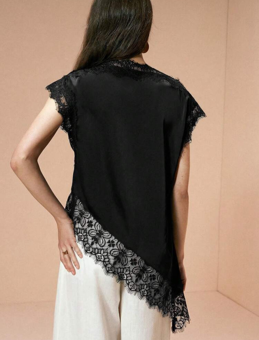 BLUSA ELEGANTE ASIMETRICA AG26AÑ02