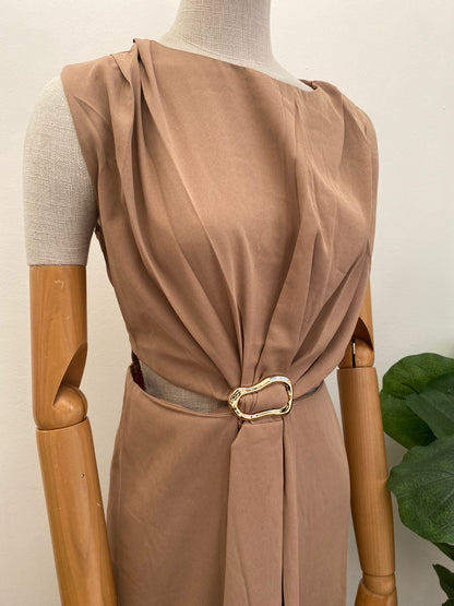 Vestido Dulce de leche O25VP03