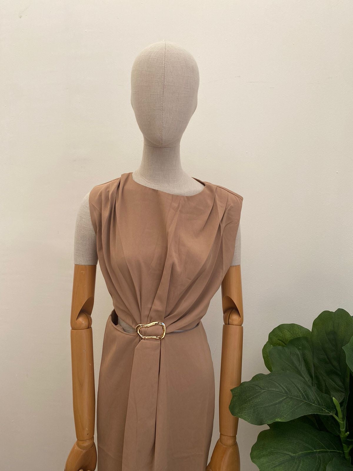 Vestido Dulce de leche O25VP03