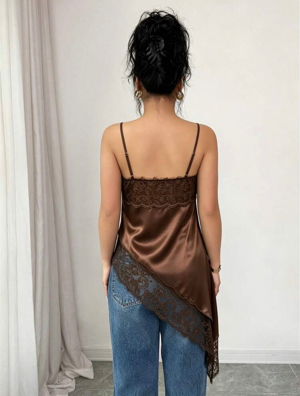 Blusa romántica de encaje
