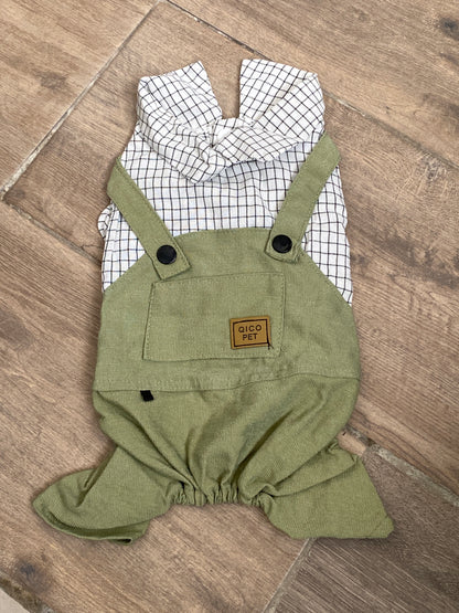 Patitas en Overol Prenda de Perrihijo. J25SH02