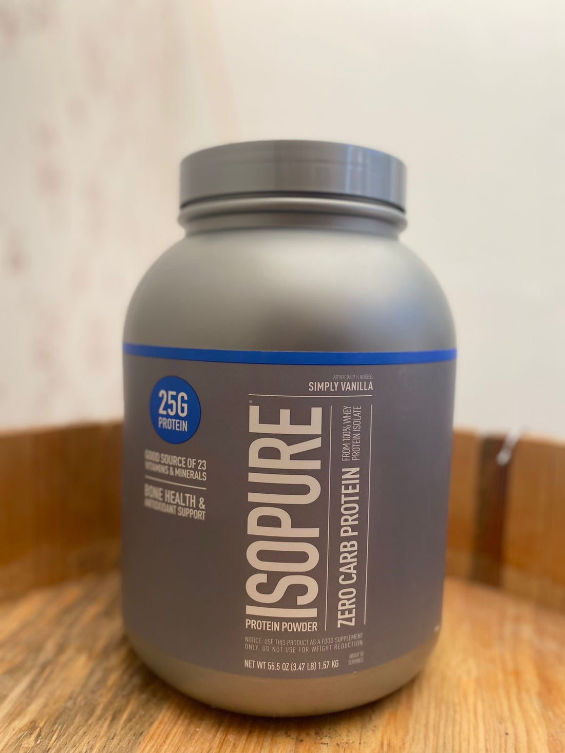 Proteína Isopure Zero Carb Sabor Vainilla J25TO02