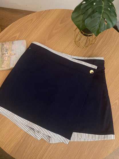 Short Azul rayado O25VK010