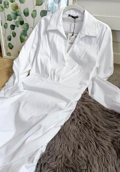 Vestido  elegante de manga larga J25ST01