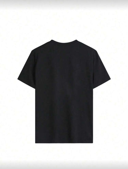 Camiseta casual con estampado de gato F26XZ07