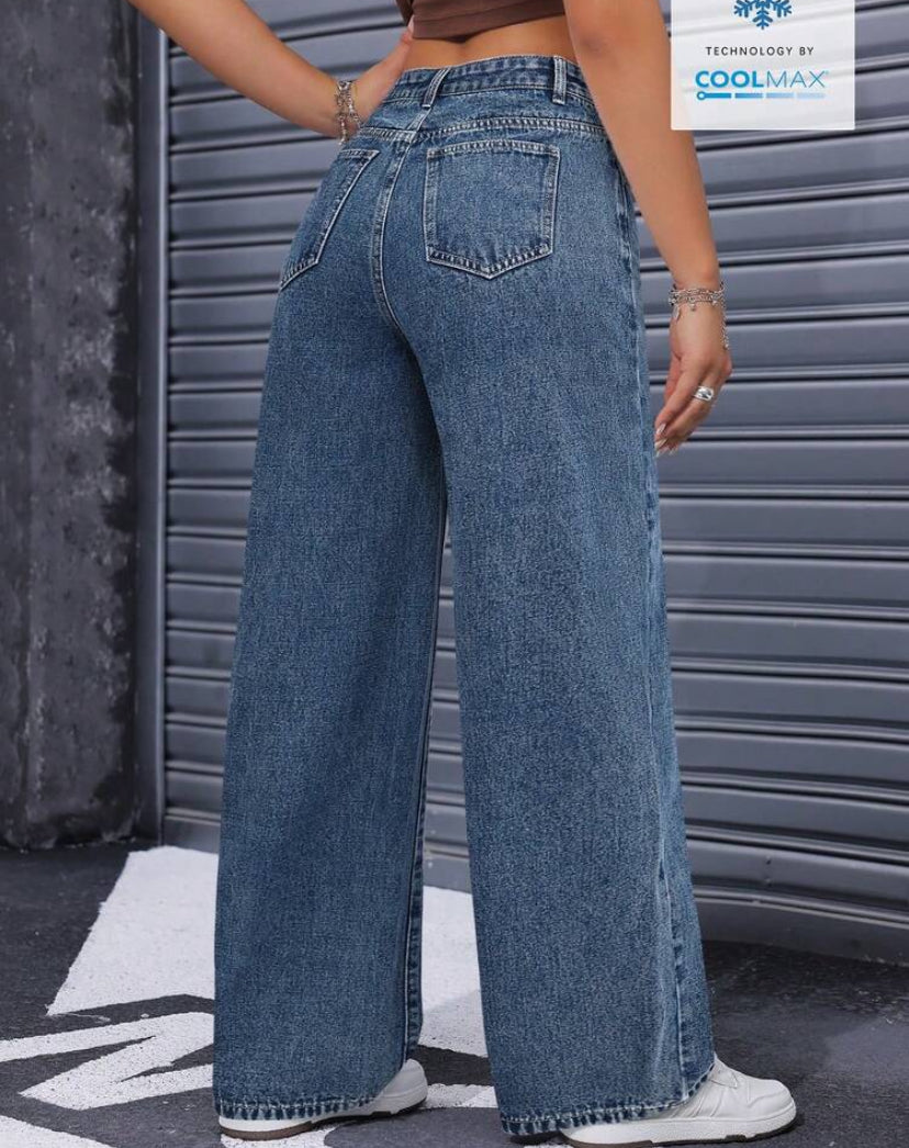 JEANS DE MEZCLILLA CASUALES