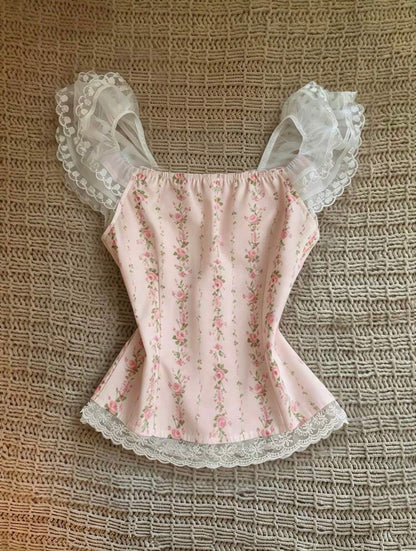 Blusa estilo rococo AG26AV010
