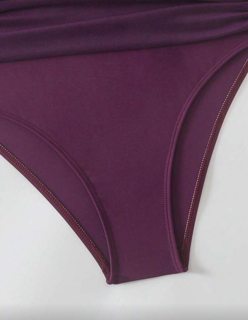 Traje de baño morado F26XX07 💗