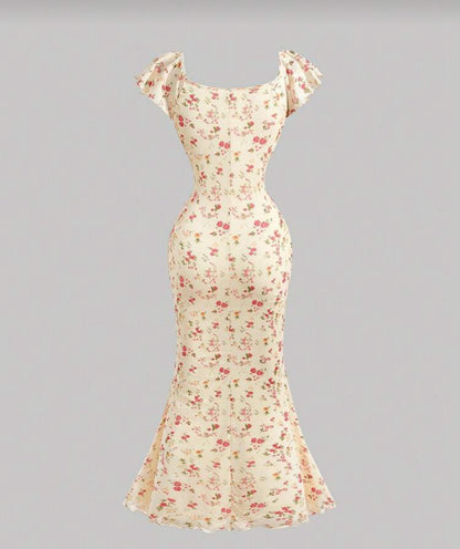 Vestido dulce miel E26XÑ04