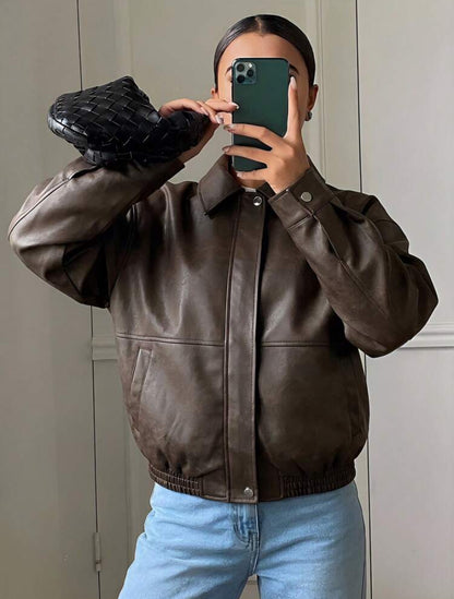 CHAQUETA SUELTA CORTA MY26AI04