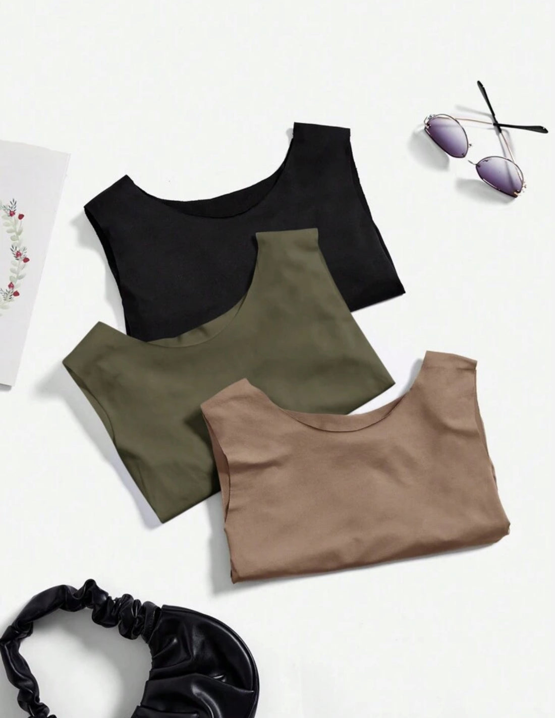 Body con cuello redondo y pliegues A25PV03