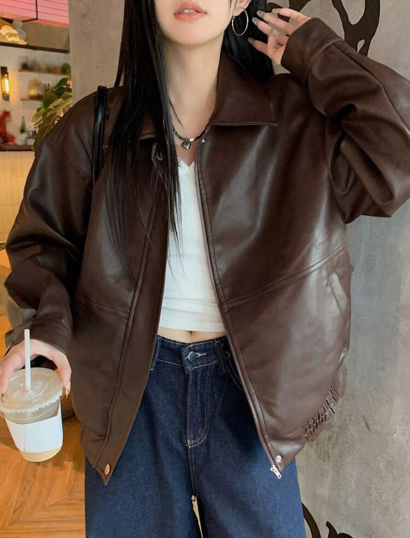 CHAQUETA SUELTA CORTA