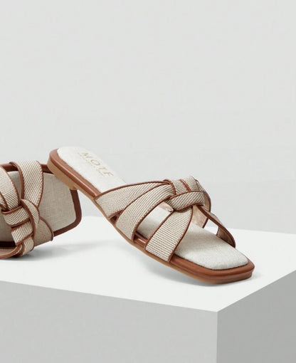 Sandalias planas sencillas y cómodas A25ÑT01