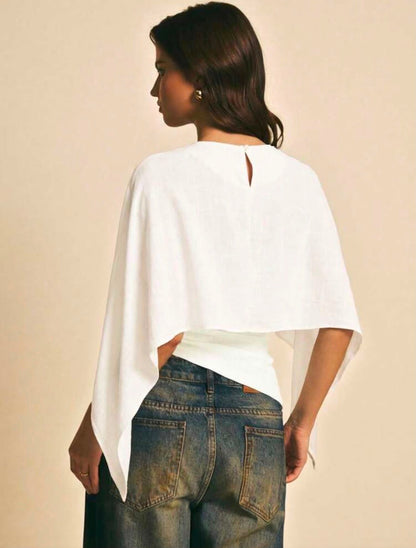 BLUSA CON CUELLO REDONDO JL26AE06