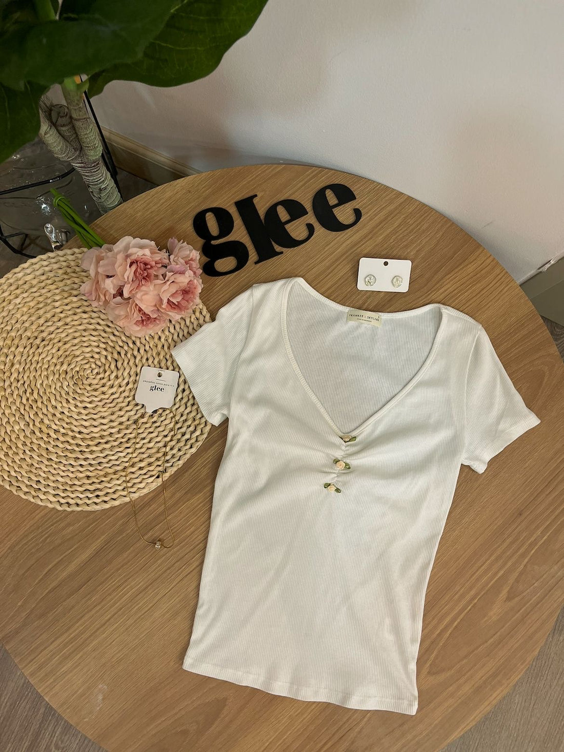 Blusa de encantado natural  J25QY06