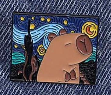 Broches de Capibara S25VI03