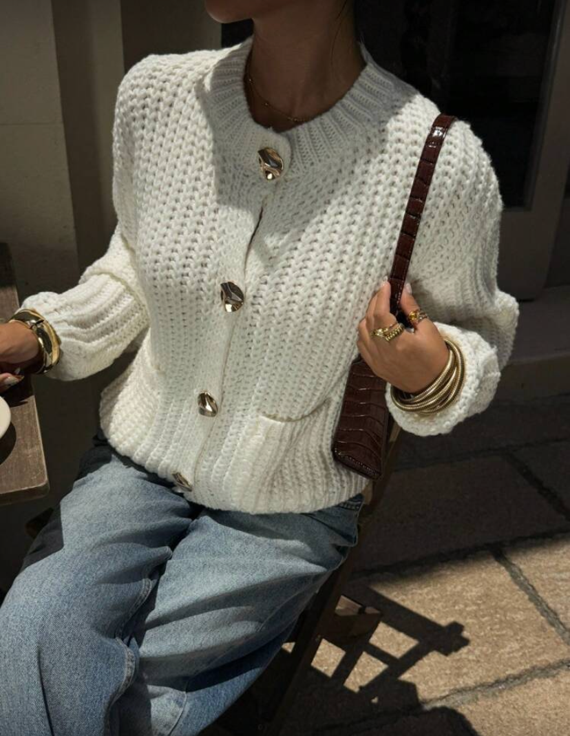 Cárdigan básico casual D25WW05