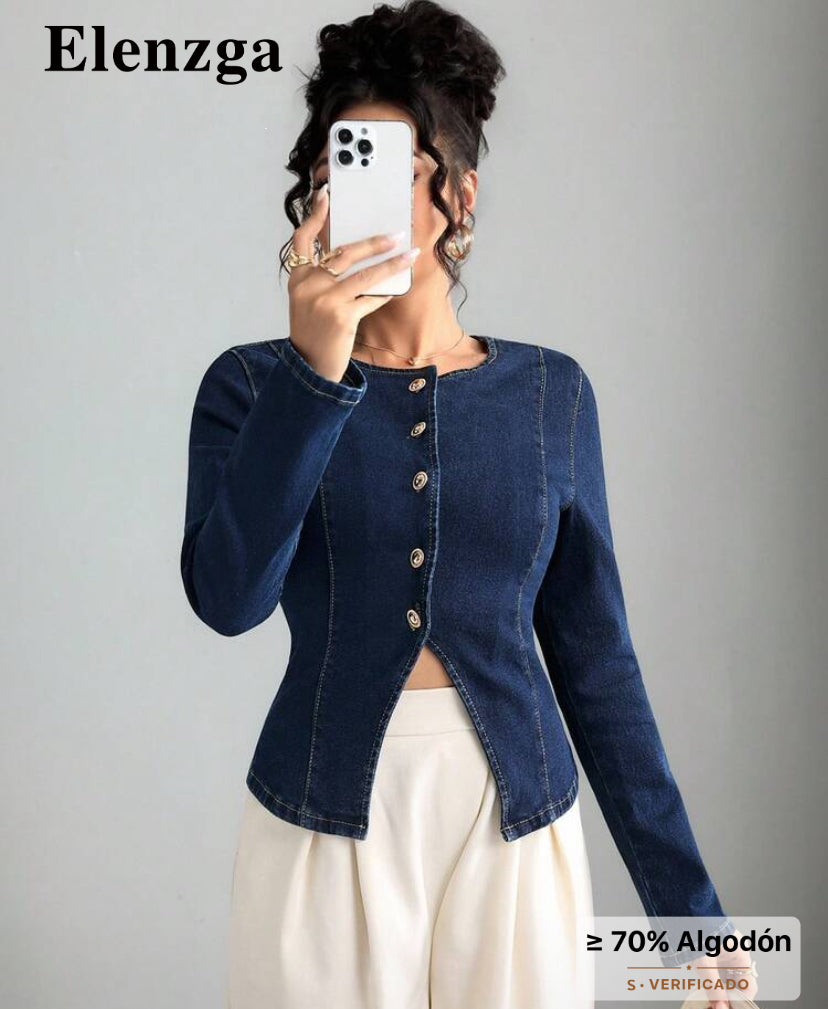 Chaqueta casual con botones E26XÑ08