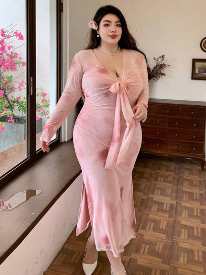 Vestido de Tirantes con Camisa Abierta IA010