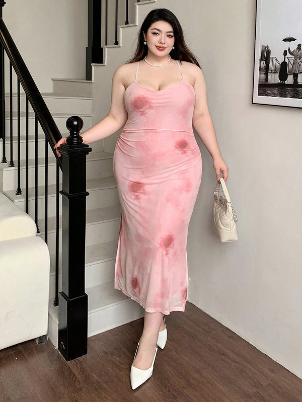 Vestido de Tirantes con Camisa Abierta IA010