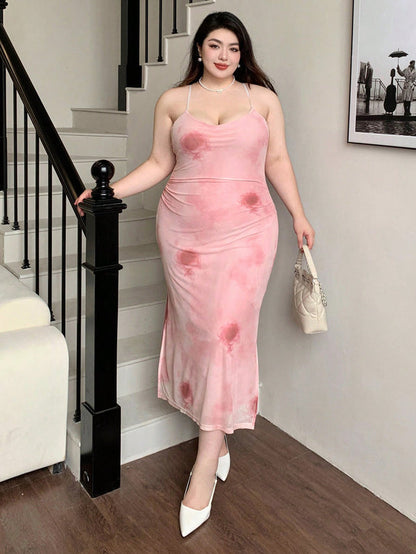 Vestido de Tirantes con Camisa Abierta IA010