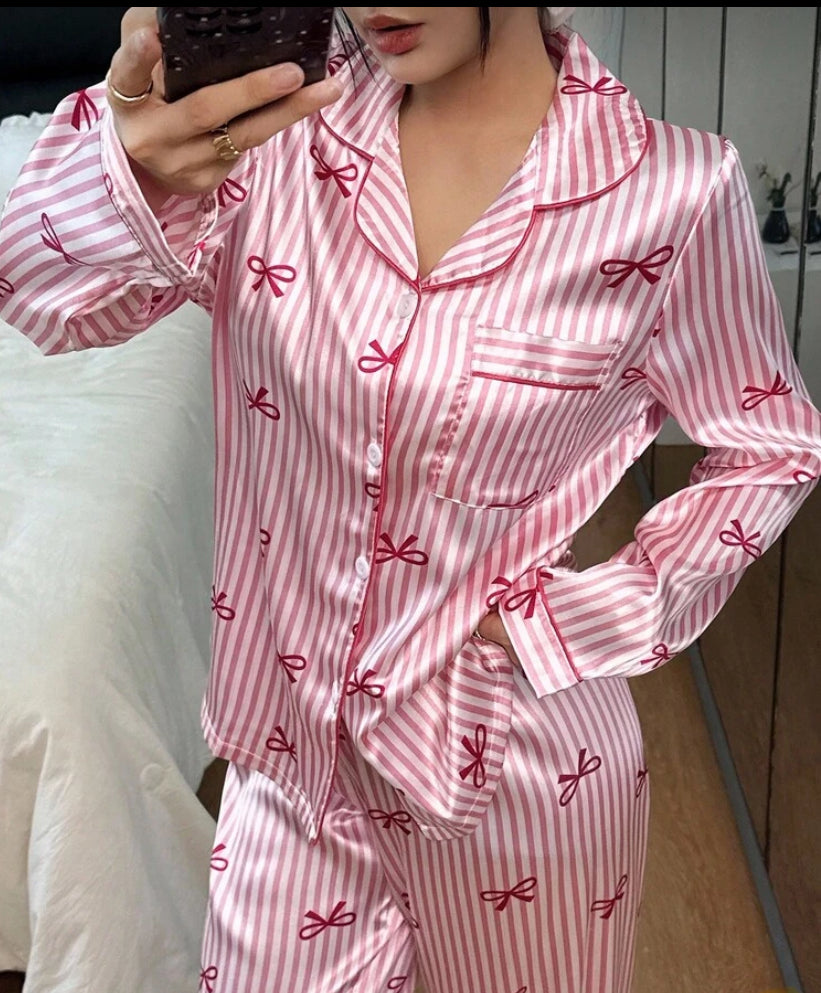 Pijama de mujer de manga larga D25WW04