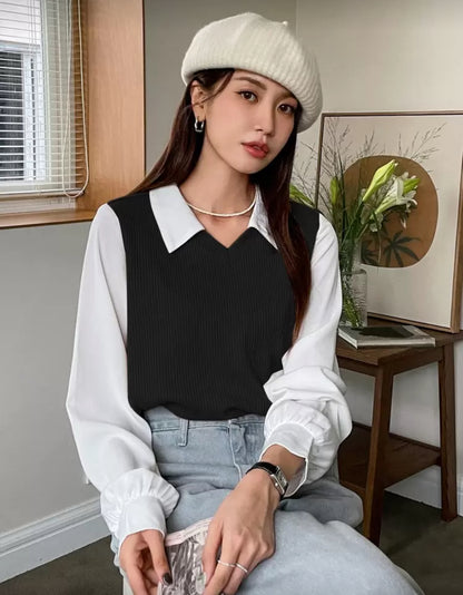 Blusa casual N25WU06