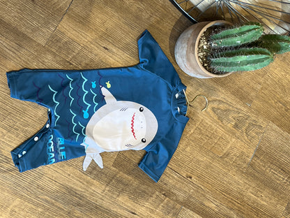 Bañador de niño con estampado de tiburón AG06 ￼
