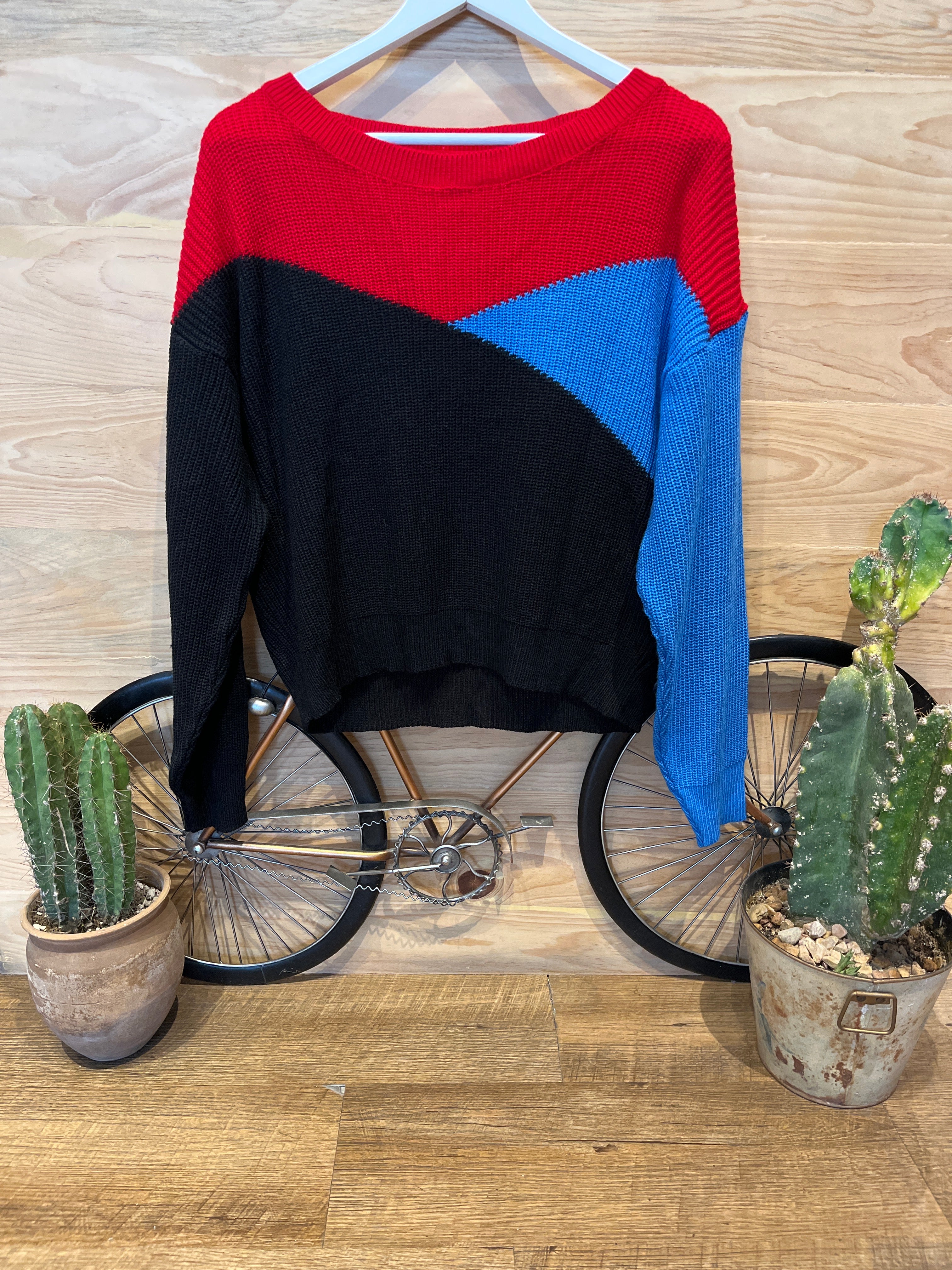 Suéter colorido J25SM04