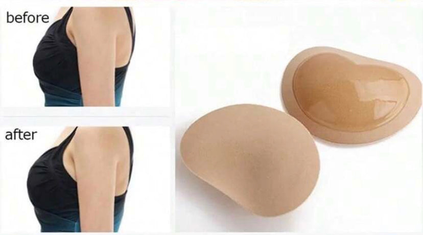 Curva ideal almohadilla para el pecho push up F25NV07
