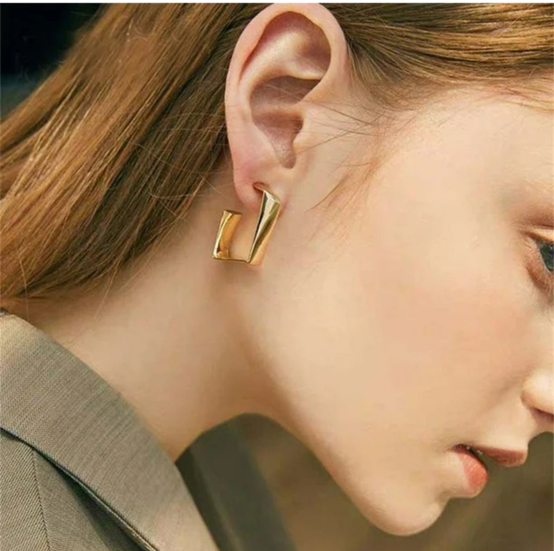 Gracia Eterna Pendientes Geométricos AC. F25NA08