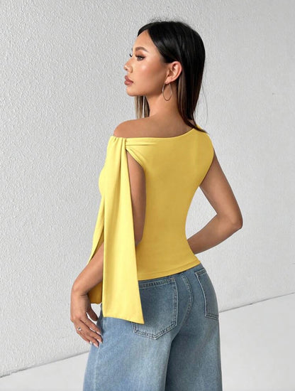 Blouse yellow S26AB03