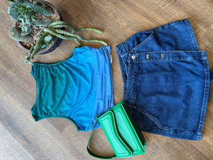 Cantos del mar blusa multicolor J25SU06