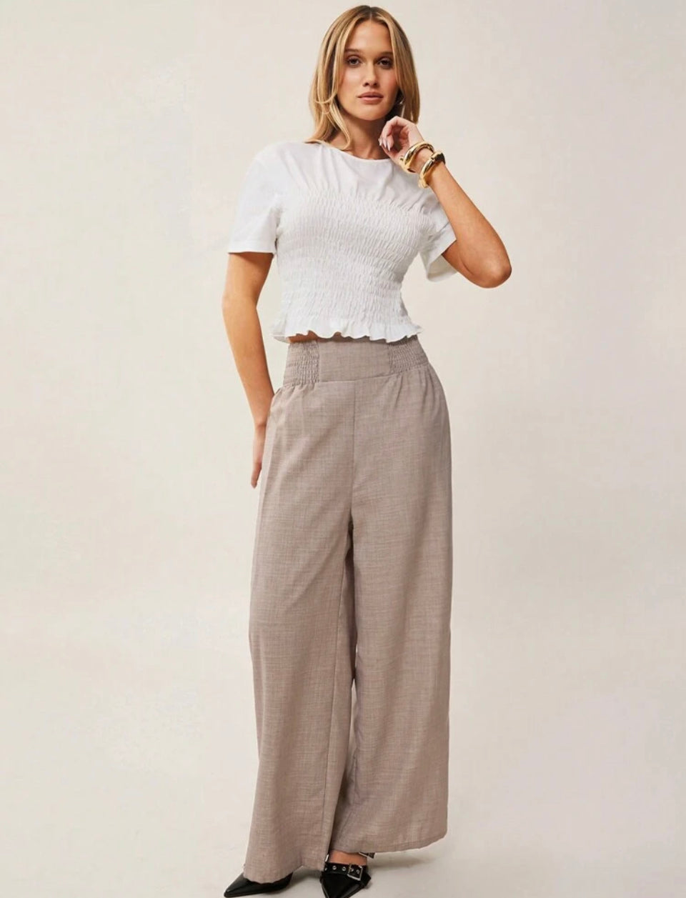 Ritmo urbano pantalón ancho M25ÑL07