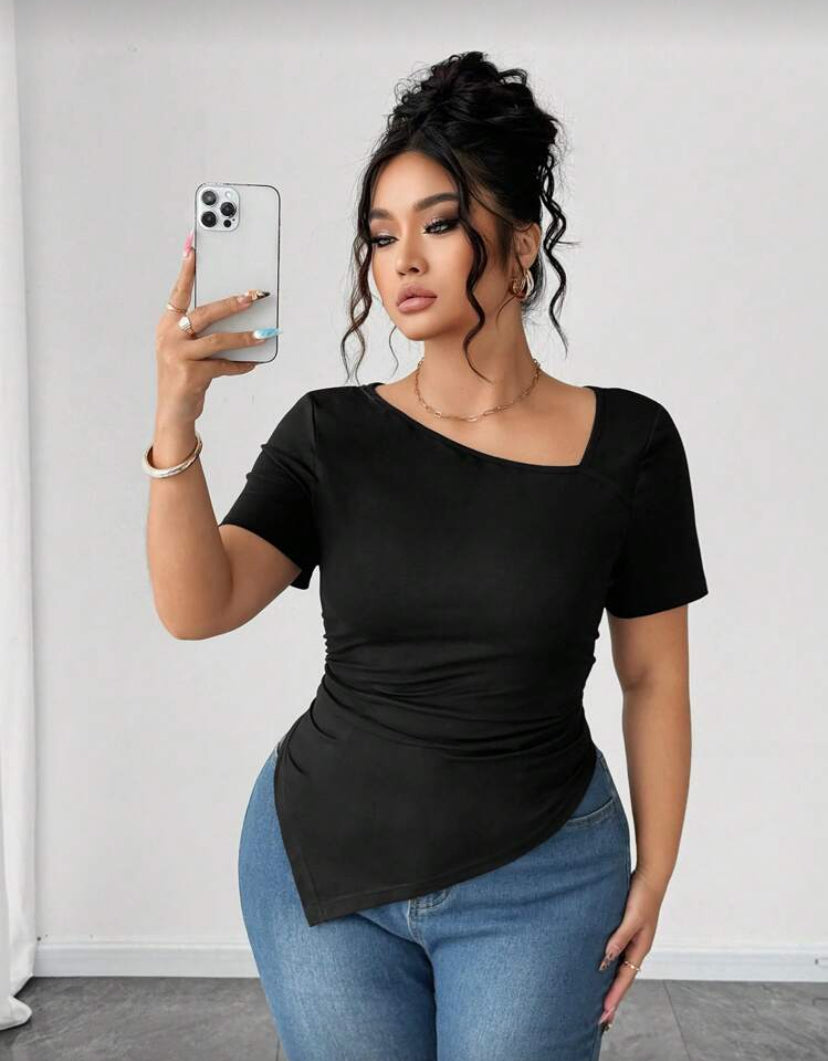 Blusa manga corta E26XR01