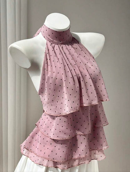 Blusa con revuelo