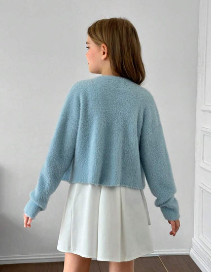 Suéter de peluche J25RU01