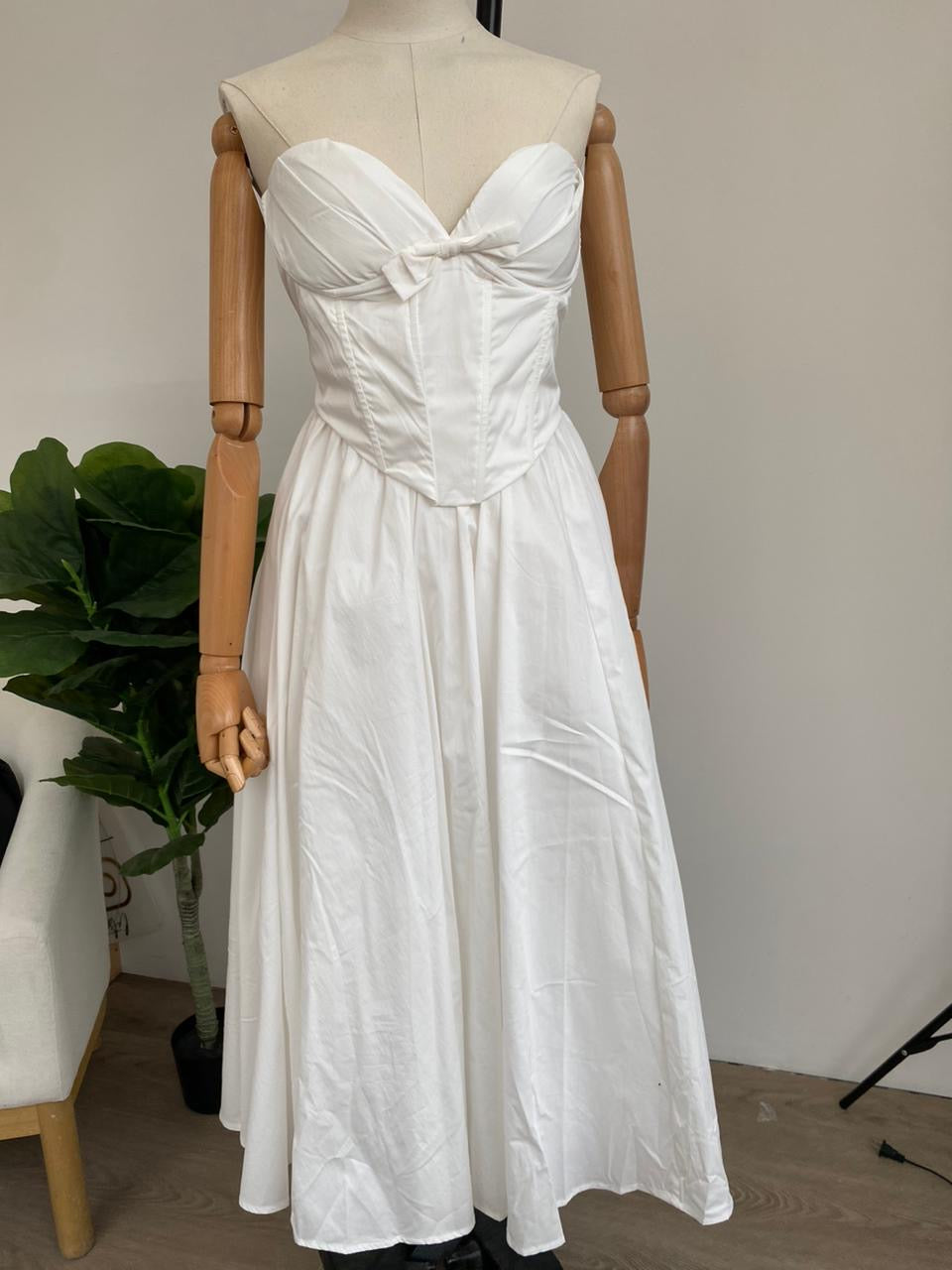 Vestido  dulce blanco S25VH04