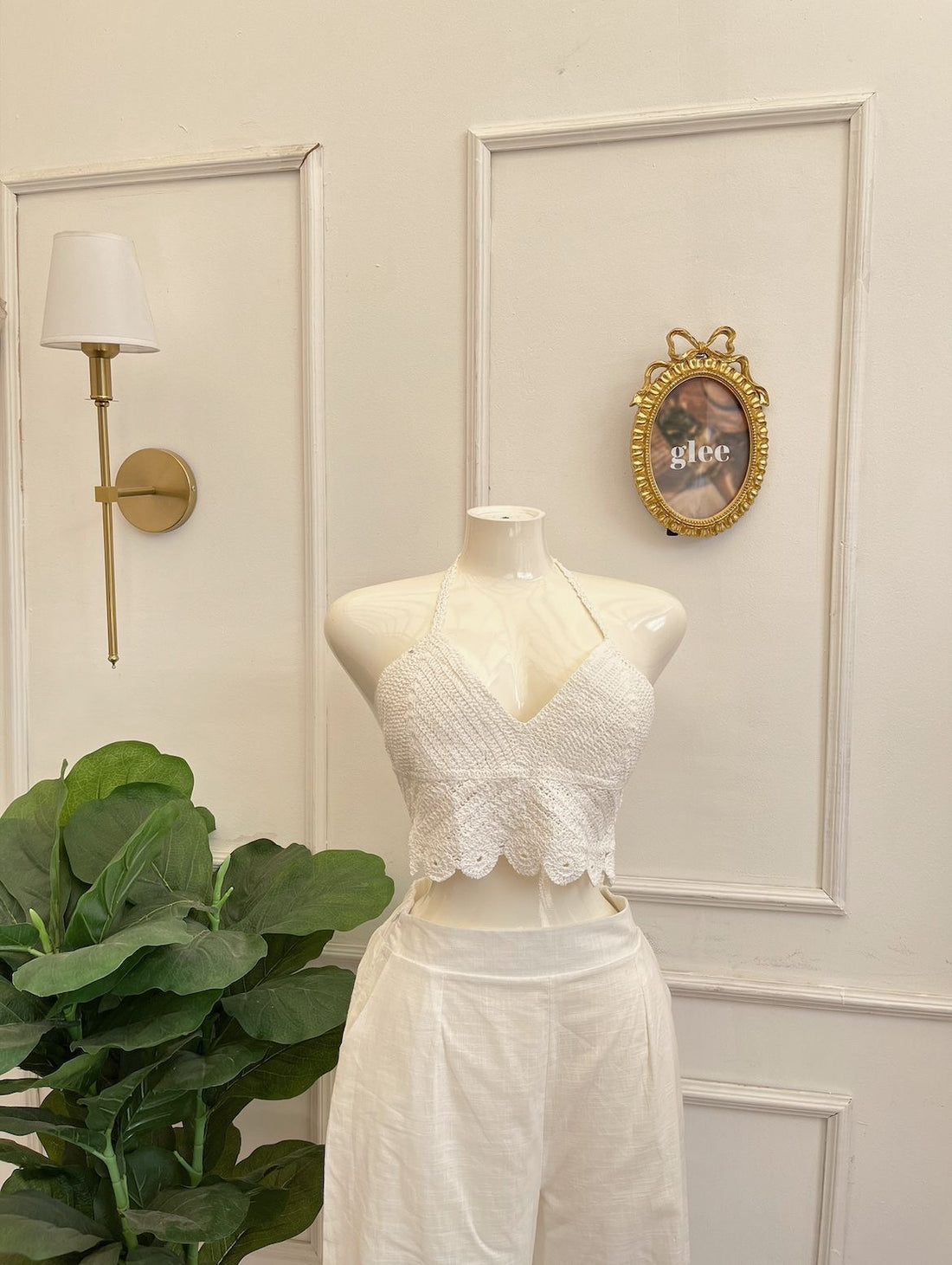 TOP BIKINI RIBETE EN ABANICO M26YD08