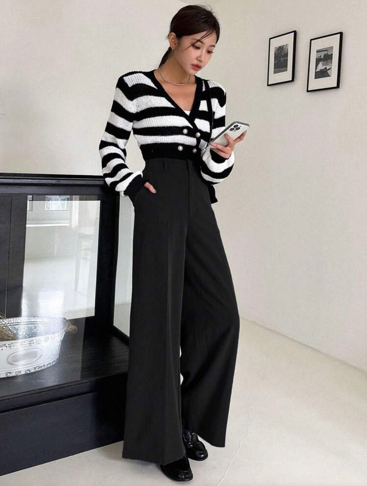 Pantalón negro formal