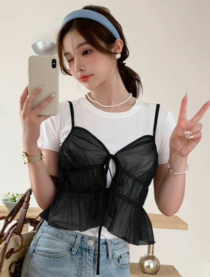 TOP DE TIRANTES COM DOBLADILLO MY26AB02