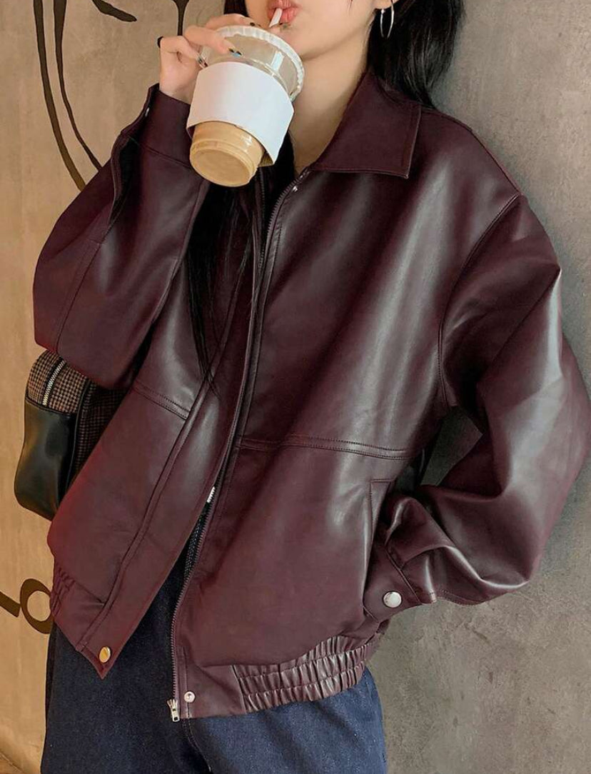 CHAQUETA DE CUERO MYAF05
