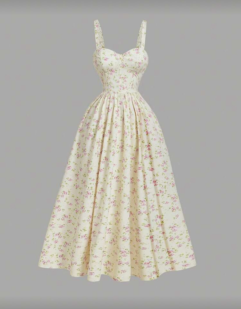 Vestido flor de miel E26XF08