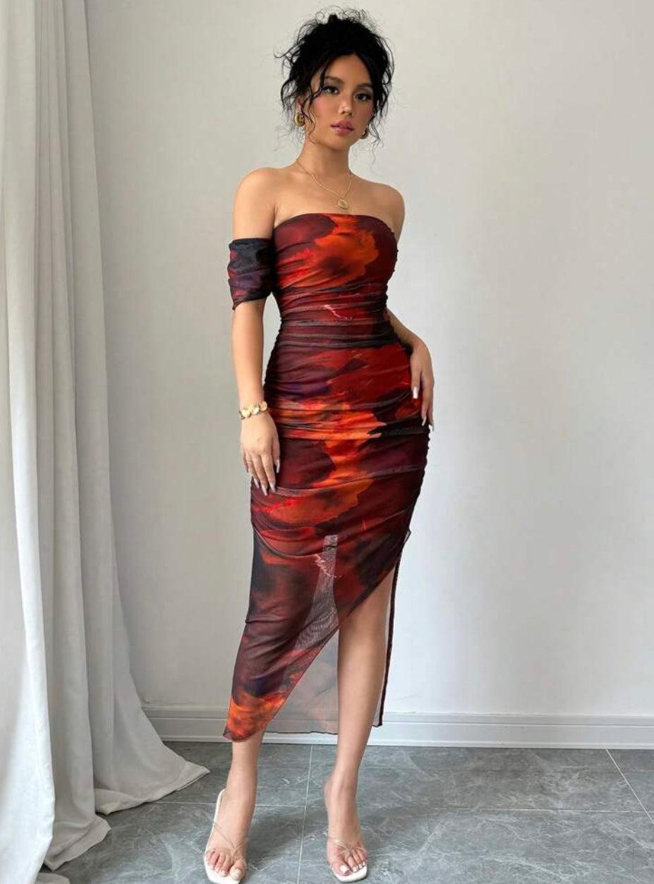 Vestido de lujo de noche M25ÑT03