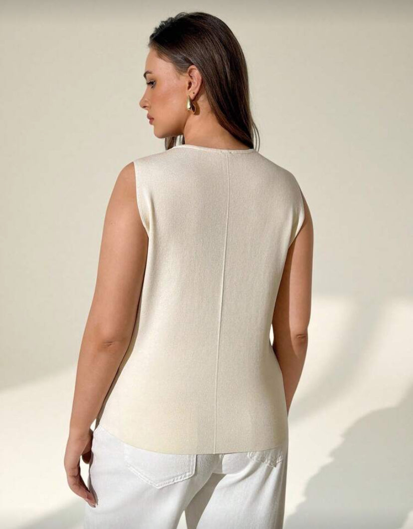 Top talla grande para mujer E26XW01 💛